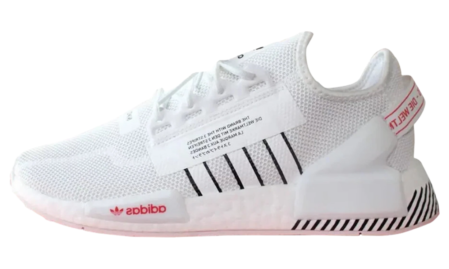 NMD_R1 V2 "White Black Scarlet" HQ6629