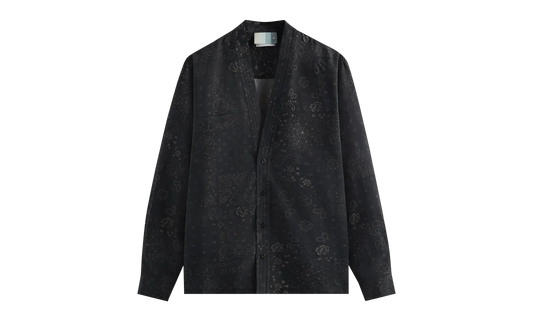 Cupro Linen Sullivan Gi Shirt "BLACK" KHM031102 001