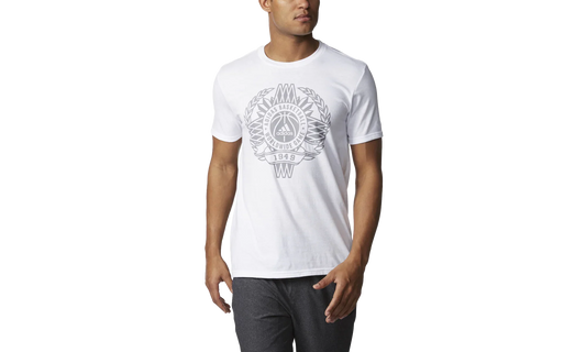 Global Game Short Sleeve T-Shirt "White / Grey" BP7753