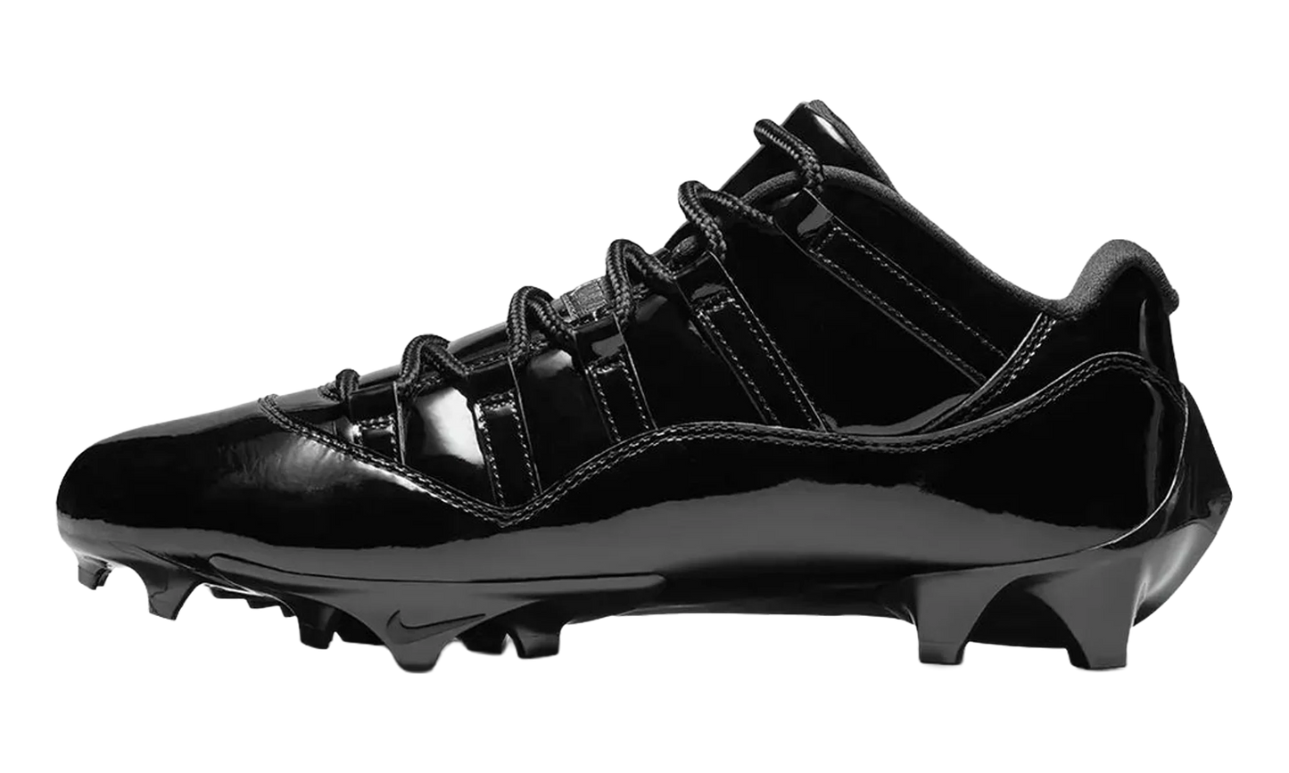Air Jordan 11 Low TD Cleat "Patent Black" IQ8113 001