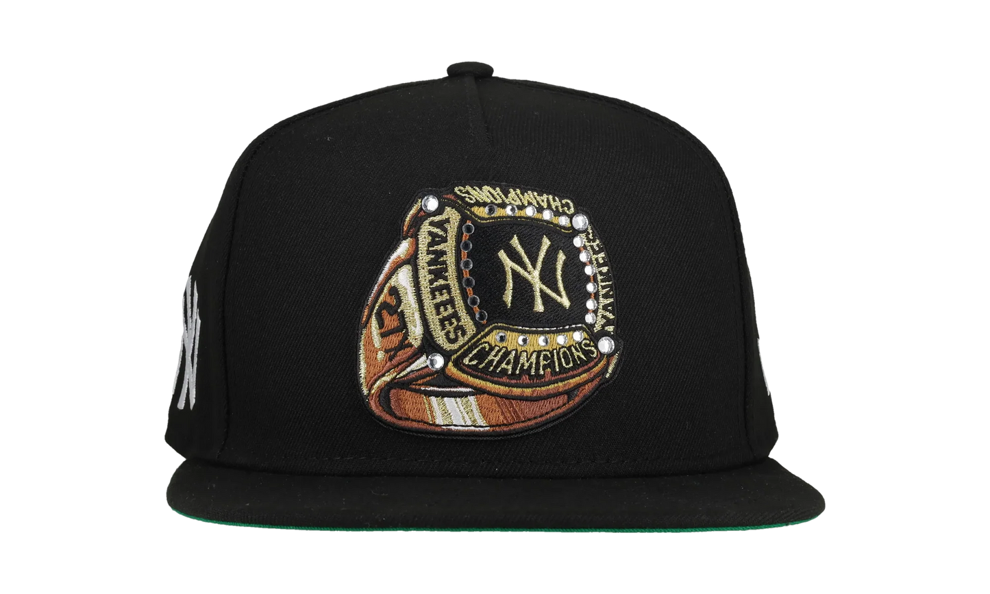 9FIFTY New York Yankees A Frame Snapback Hat ""Rings"" NE220