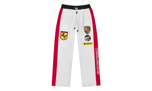 GRC Track Pants "White / Black / Red" GS083