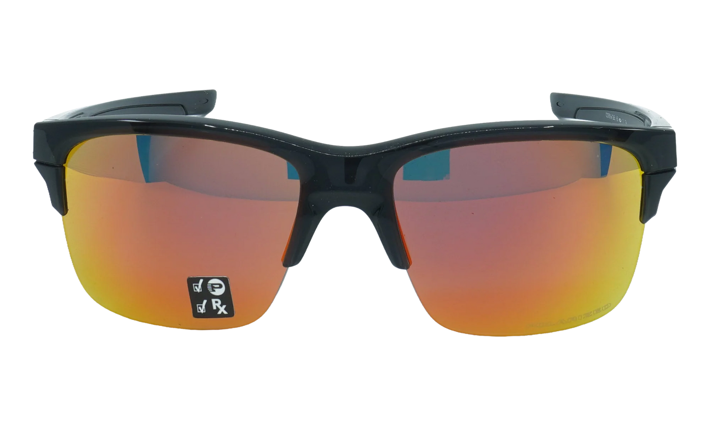 Thinlink Polarized Sunglasses "Black Ink / Ruby Iridium Polarized" OO9316 12