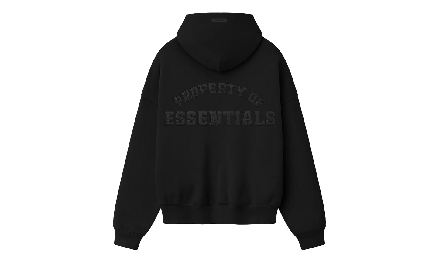 Property Lounge Half Zip Hoodie "Black" 192SP266911F