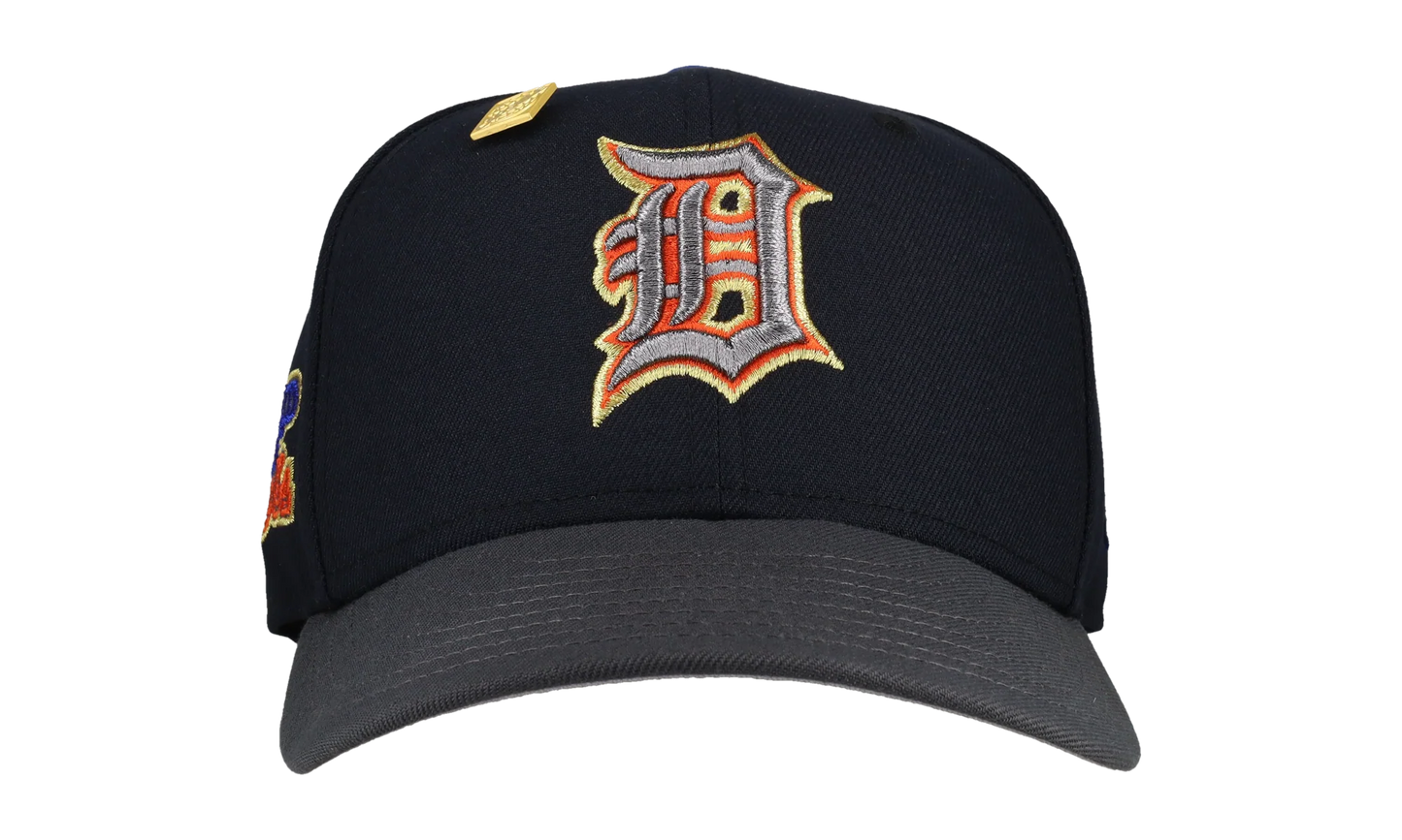 59FIFTY Detroit Tigers 1984 World Series Fitted Hat "Navy / Graphite" NE107