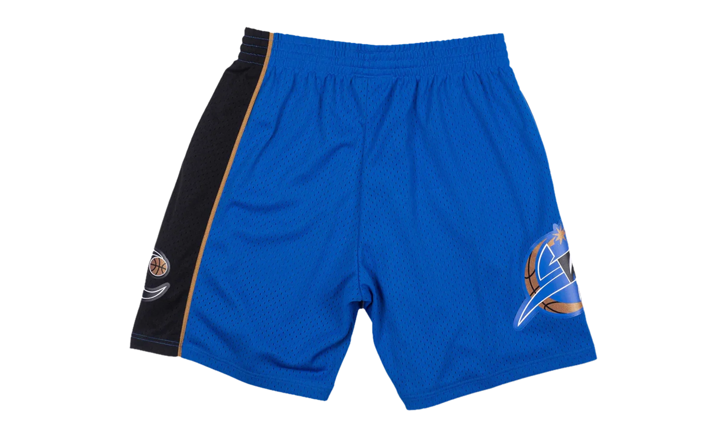 NBA Swingman Shorts "2002 Washington Wizards - Medium Blue" SMSHAC19140 WWIMDBL02