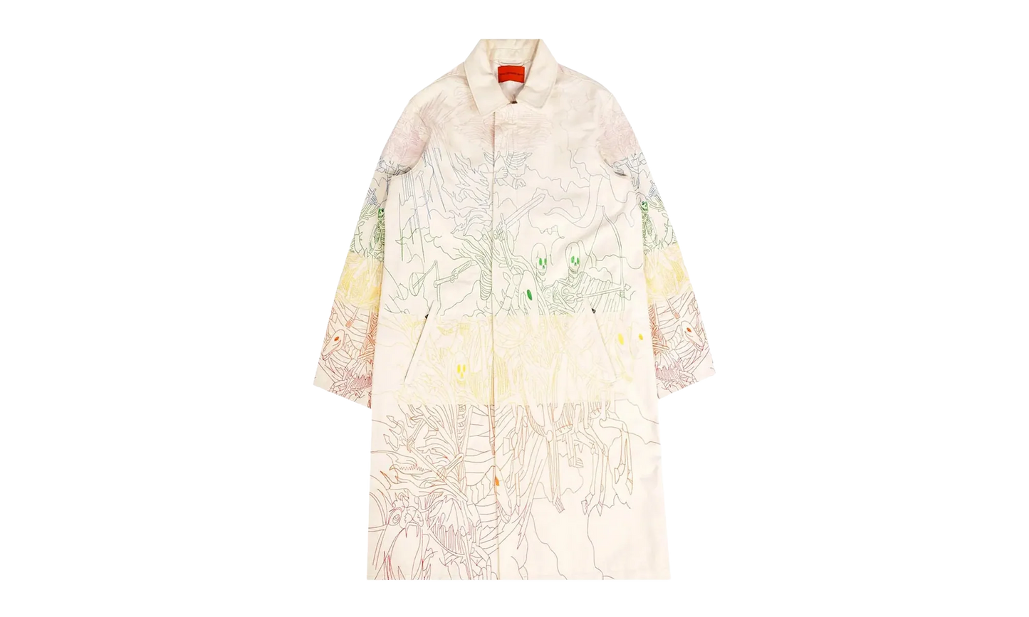 Roygbiv Four Horsemen Trenchcoat "Cream / Multicolor" 2637 1SS220307RFHT CREA