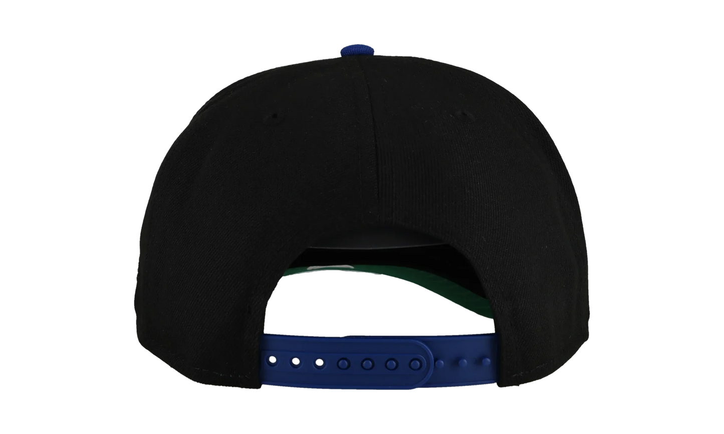 9FIFTY New York Mets 1964 World Series A Frame Snapback Hat "Black / Royal Blue" NE178