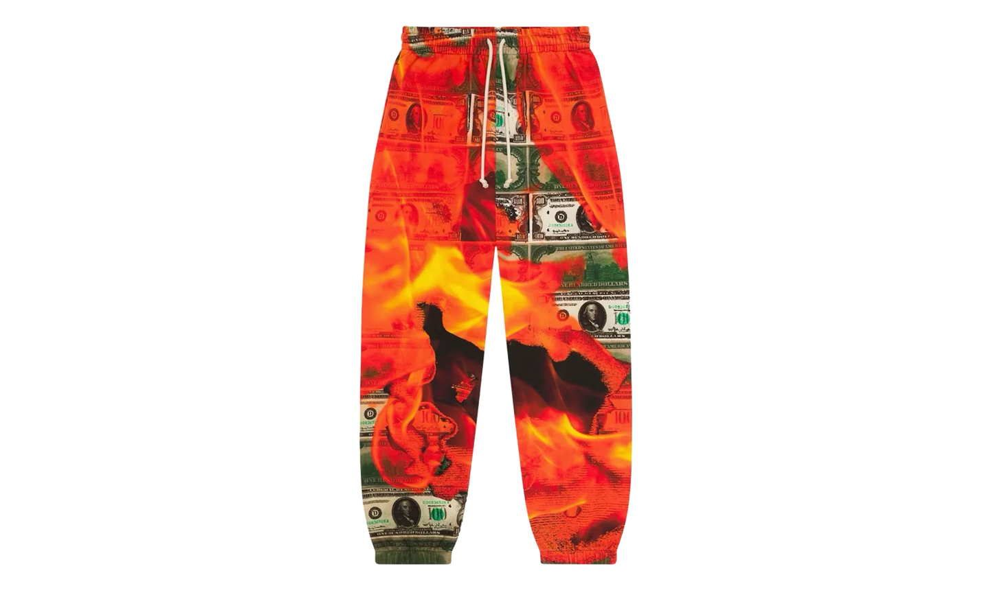 Burn It All Sweatpants "Orange" DT319