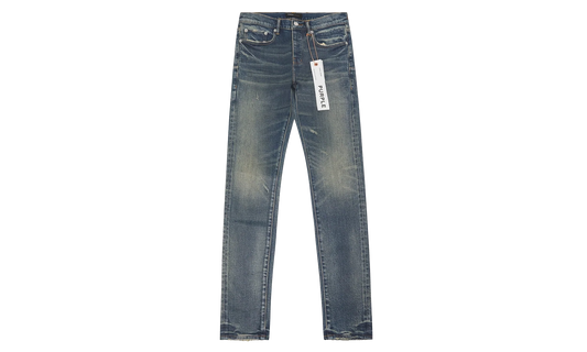 Purple Brand Southgate Coated Authentic Indigo "BLUE" P001 SSWA125