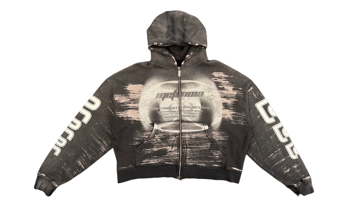 RADICAL ALMA CVA ZIP HOODIE "Black" RIV04