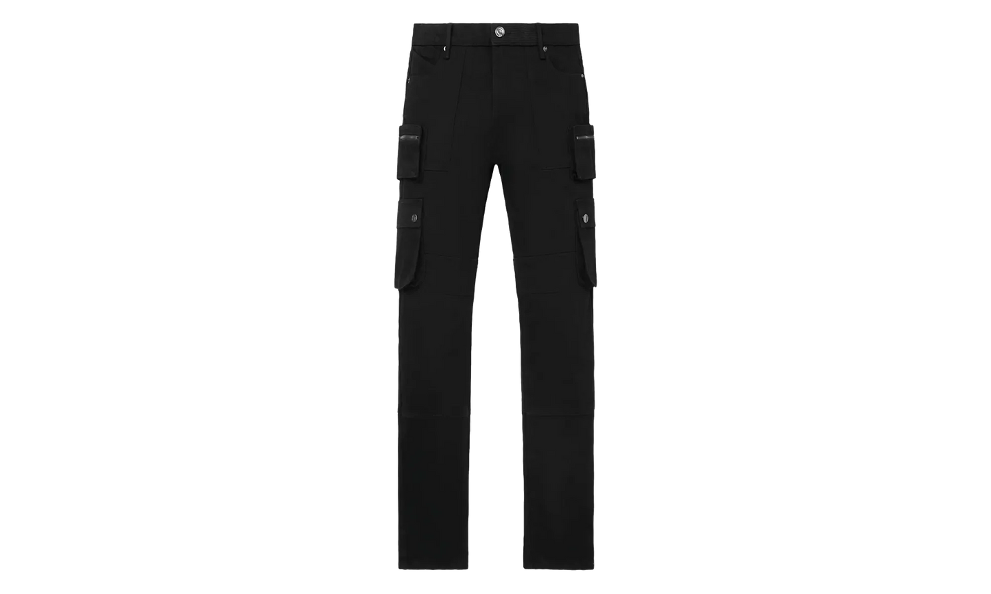Slate Cargo Skinny Jeans "Black" MF23D684 B1839BLACK