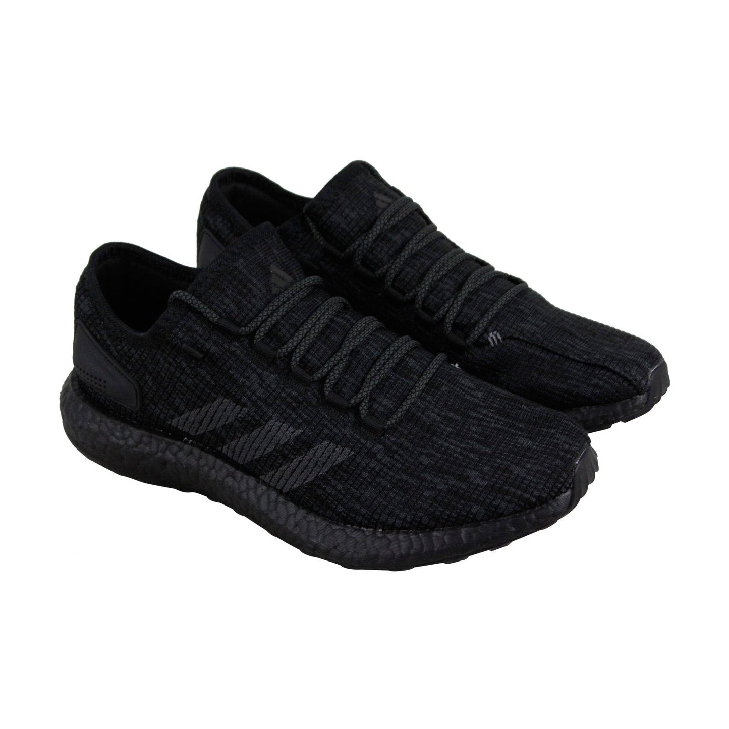 Pureboost BB6288 Mens Black Canvas Lace Up Lifestyle Sneakers Shoes