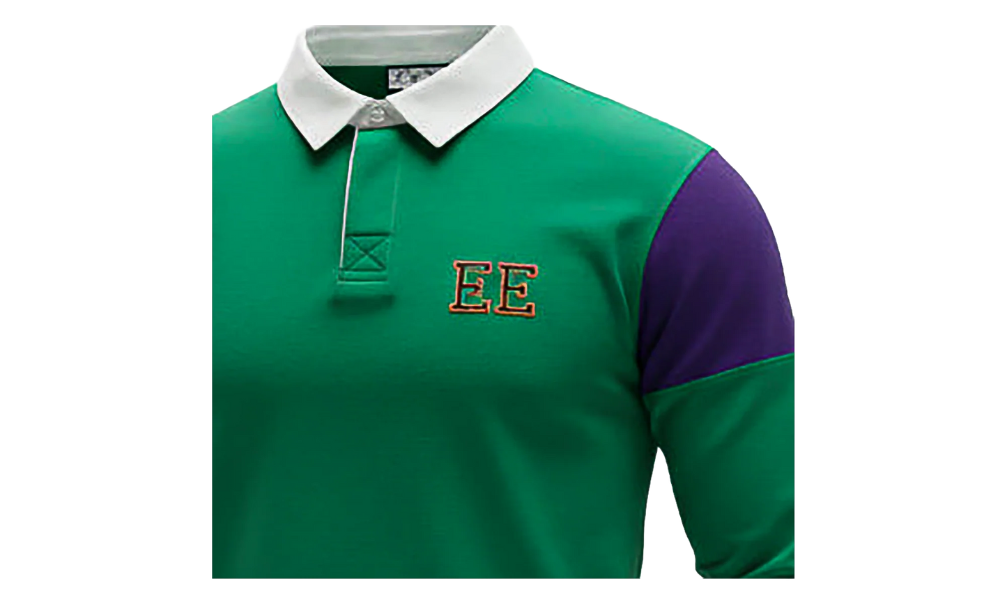 EE RUGBY CORE POLO "Green/ White" EE739