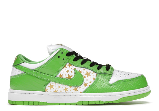 Dunk Low Supreme Stars Mean Green (2021)