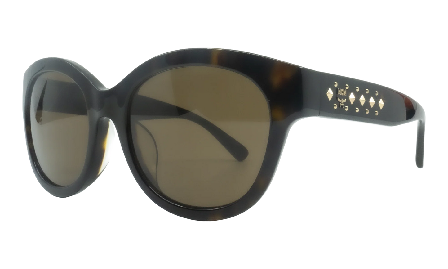 Cat Eye Sunglasses "Havana/Gold" MCM606SA-214