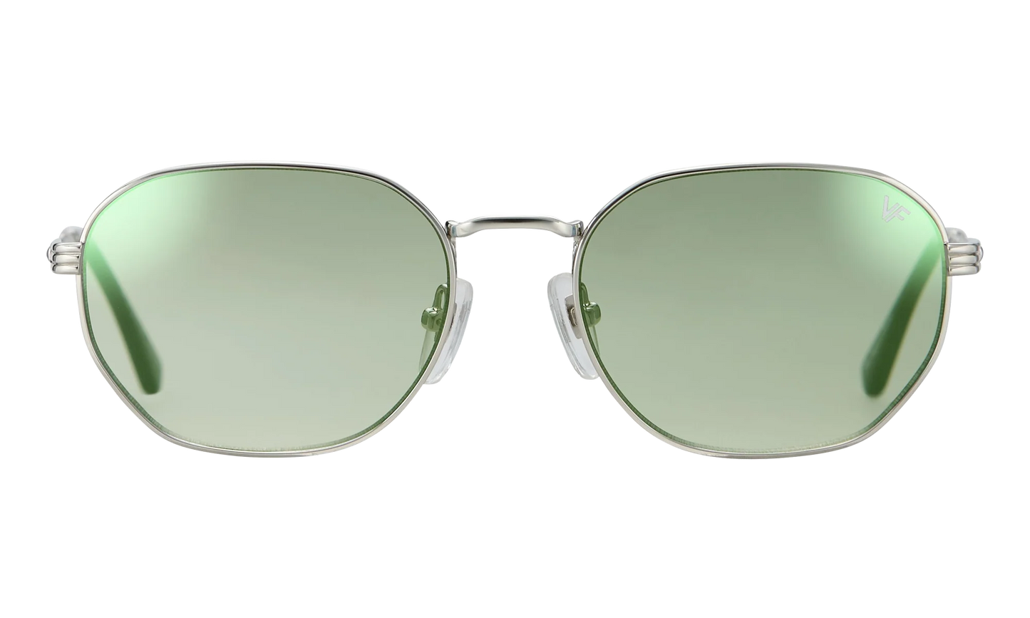 Detroit Player XL 18KT "White Gold / Money Green Gradient Flash Green" MPDX2 0013 5C1