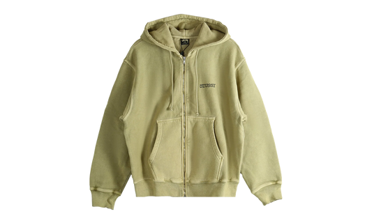 Jumbo Pig Dyed Zip Hoodie "ELM" 1975078 ELMM