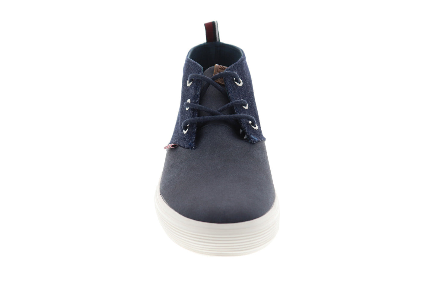 Ben Sherman Bradford BNM00060 Mens Blue Canvas Mid Top Lifestyle Sneakers Shoes