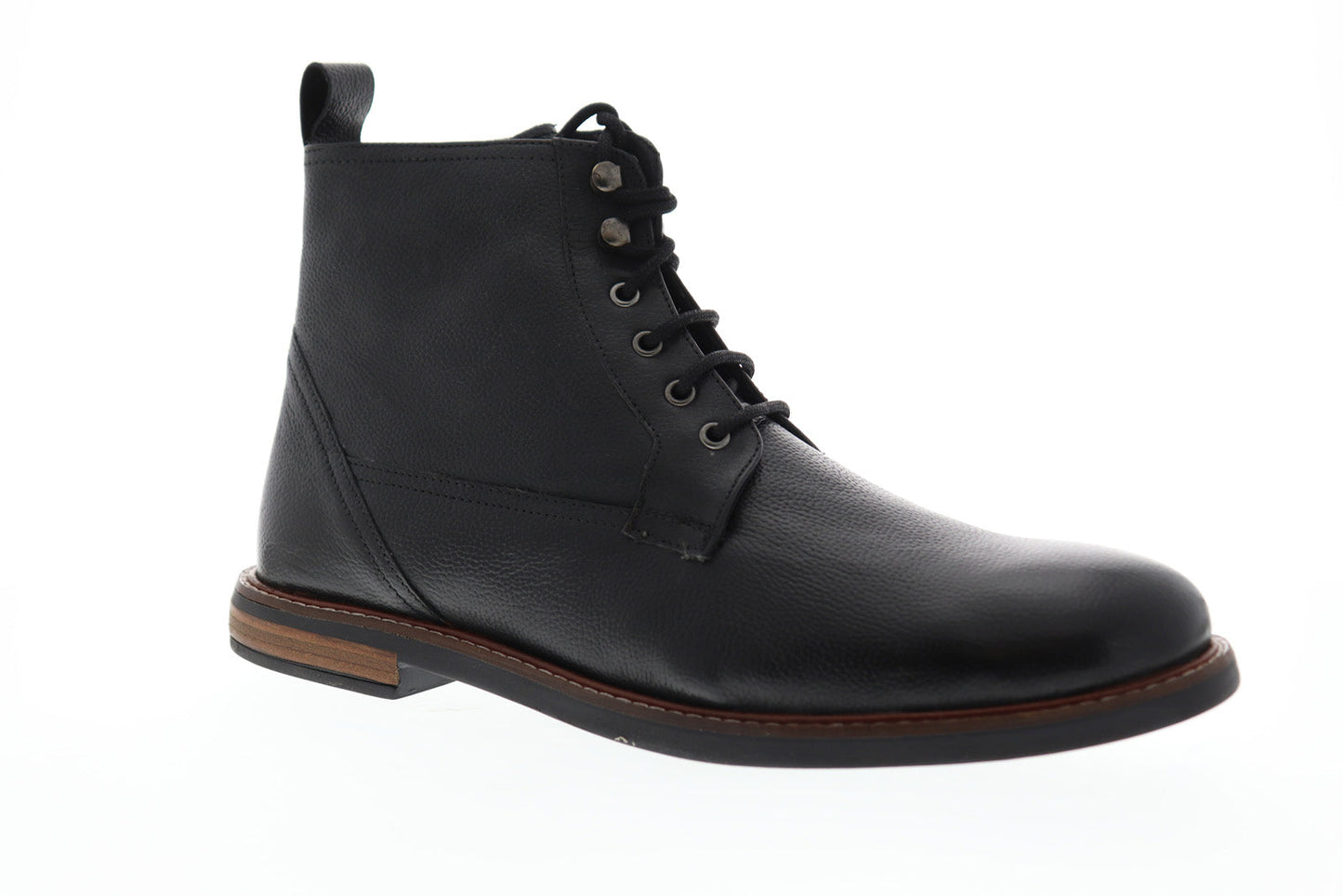 Ben Sherman Brent Plain Toe BNM00150 Mens Black Oxfords Plain Toe Shoes