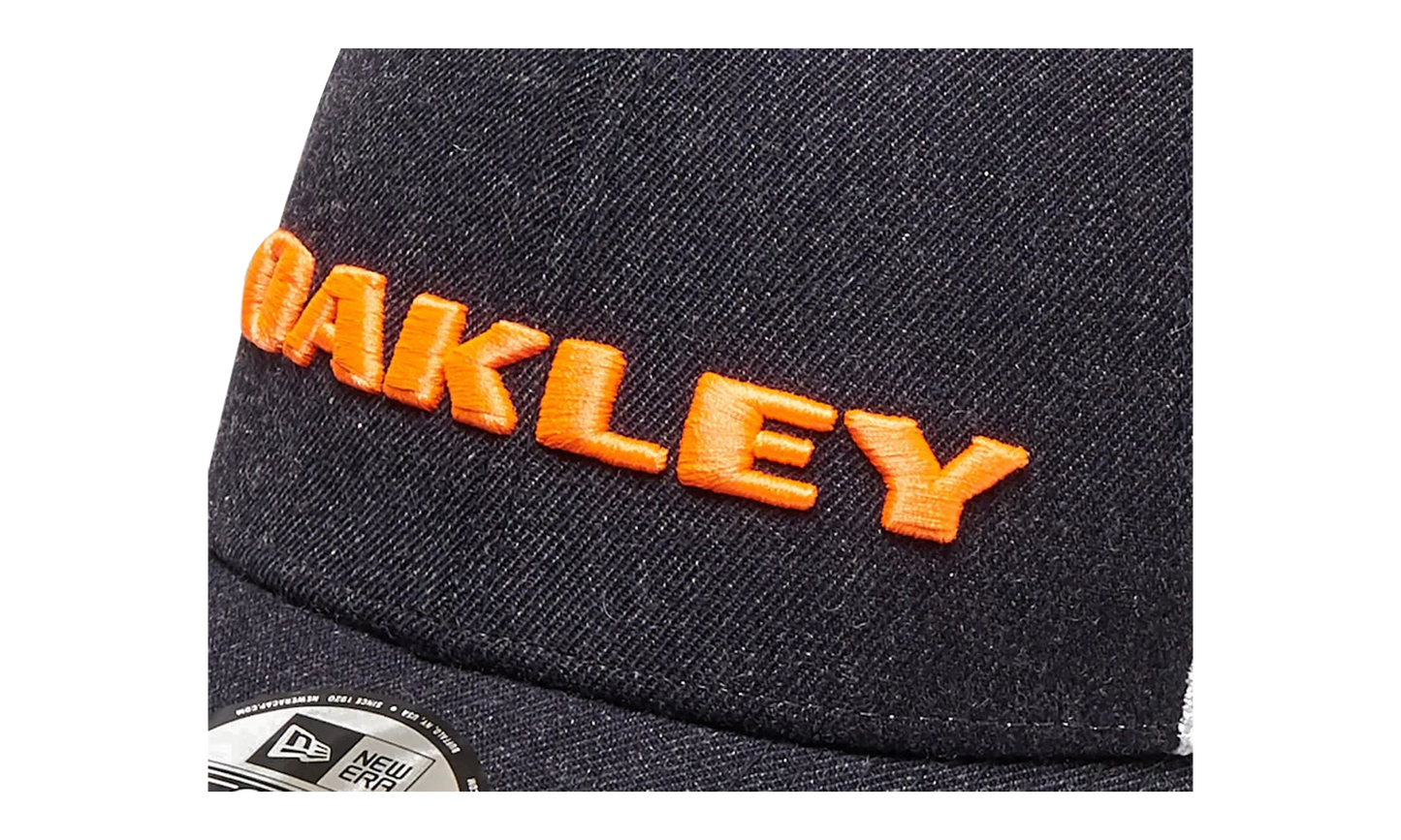 9FORTY OAKLEY x New Era Heather Snapback Hat "Fathom" 911523 6AC