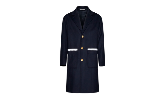 Sartorial Tape Button-up Coat "Navy" PMER016E23FAB0014603