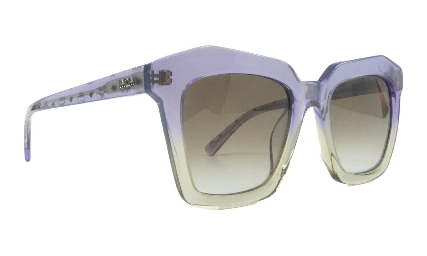 Cat Eye Sunglasses "Purple/Sand" MCM654S-512