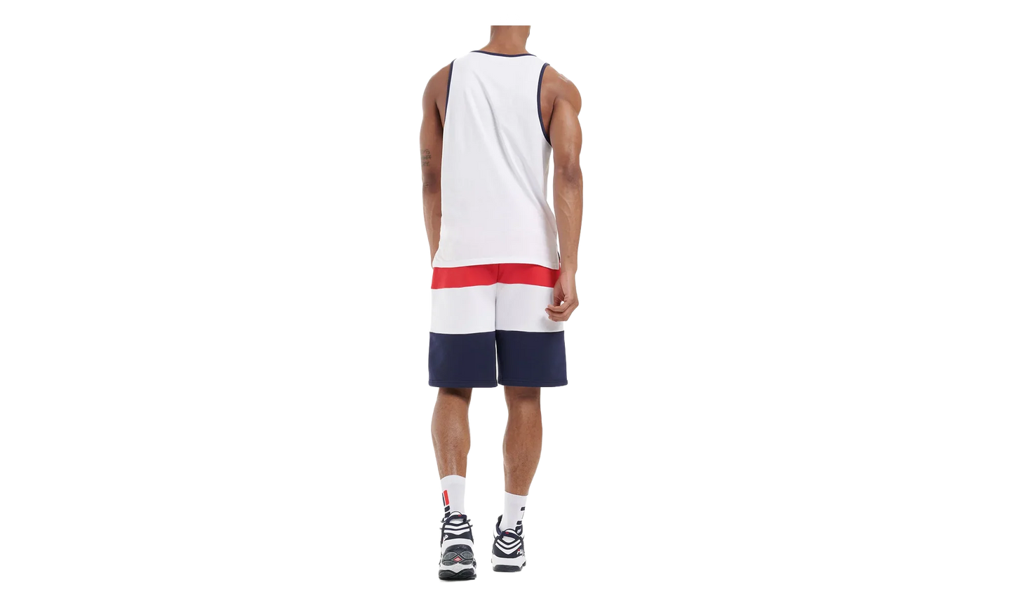 Quillan Graphic Tank Top "White / Peacoat" LM015758 100