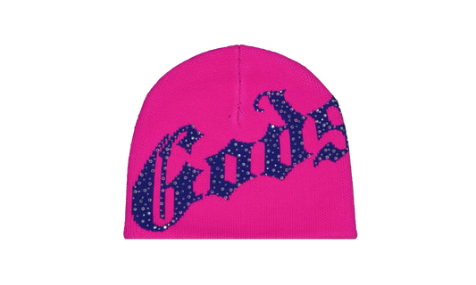 OG Logo Studded Beanie "Fuchsia / Purple" CUFSXHUM