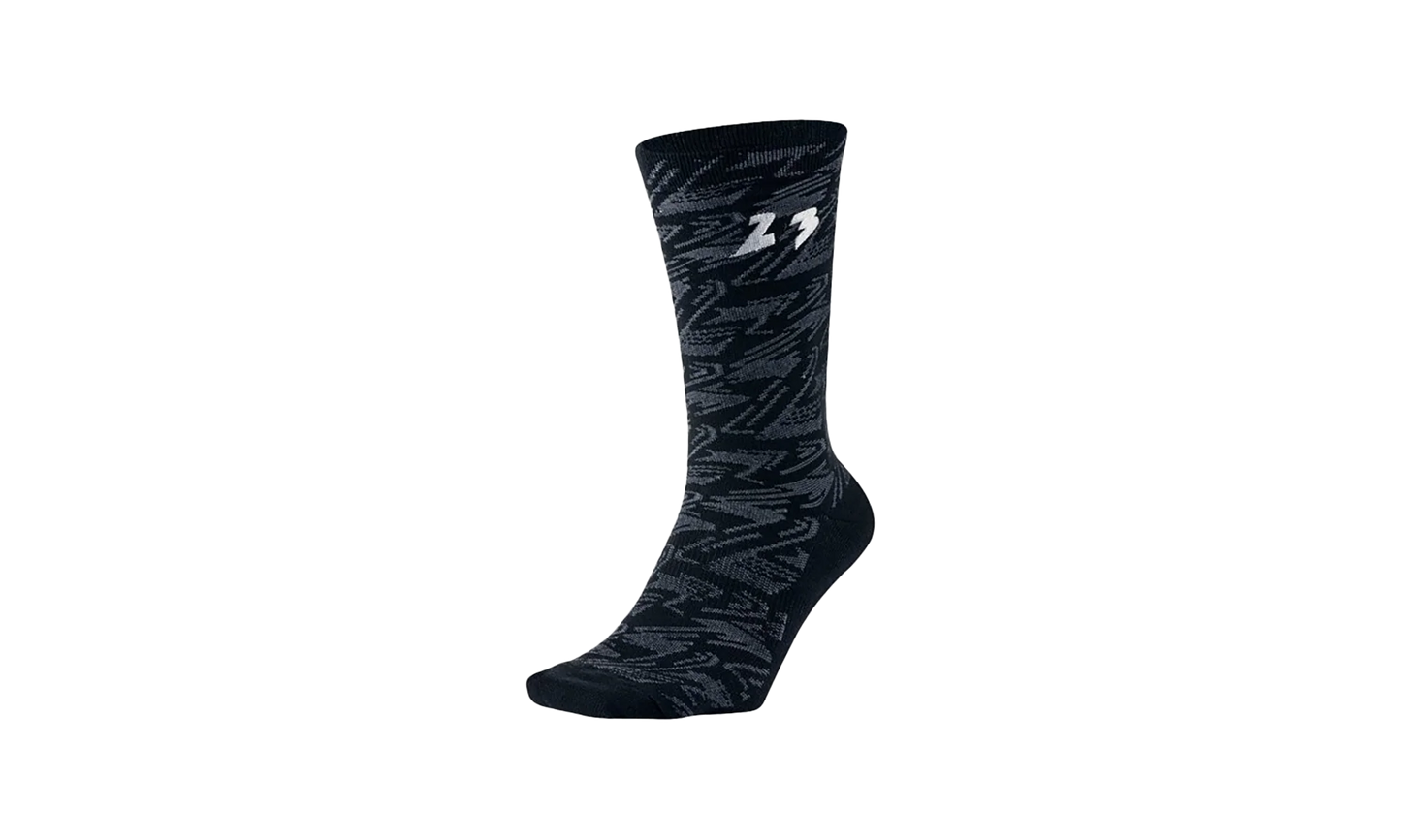 Jordan Retro 8 Socks "Black" SX5569 010