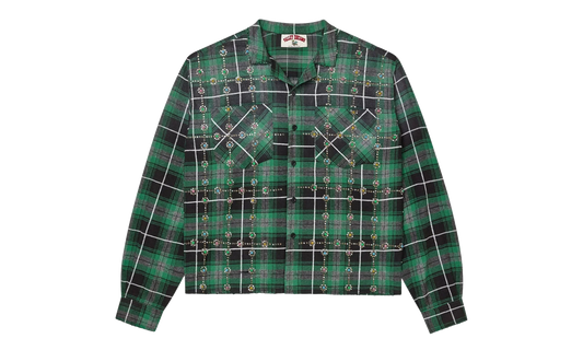 Grinch Gems Flannel "Green" 11451 10004VFGGFG GREE