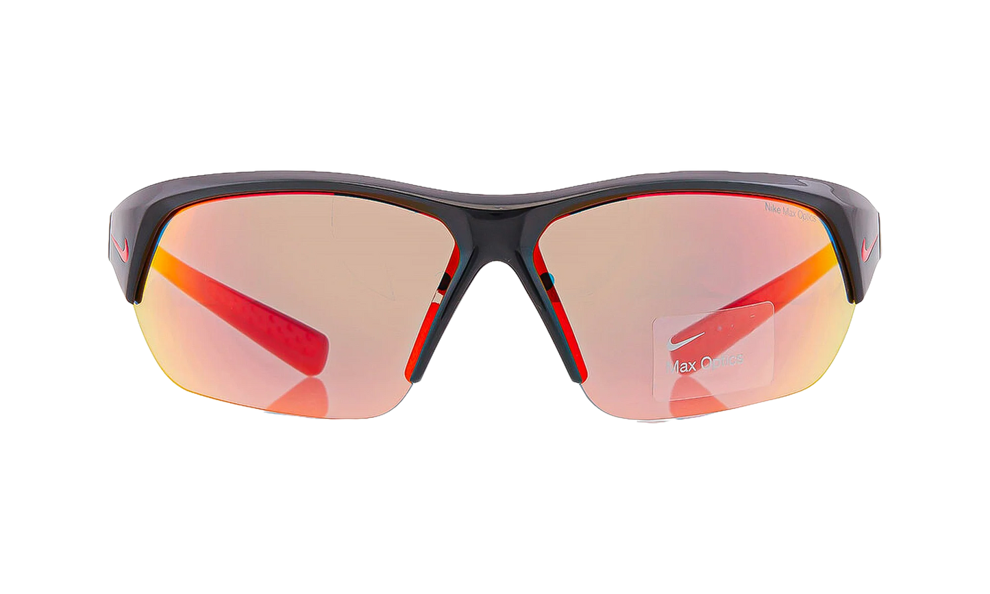 Skylon Ace Rectangular Sunglasses "Black Red Mirror" FQ4684 010