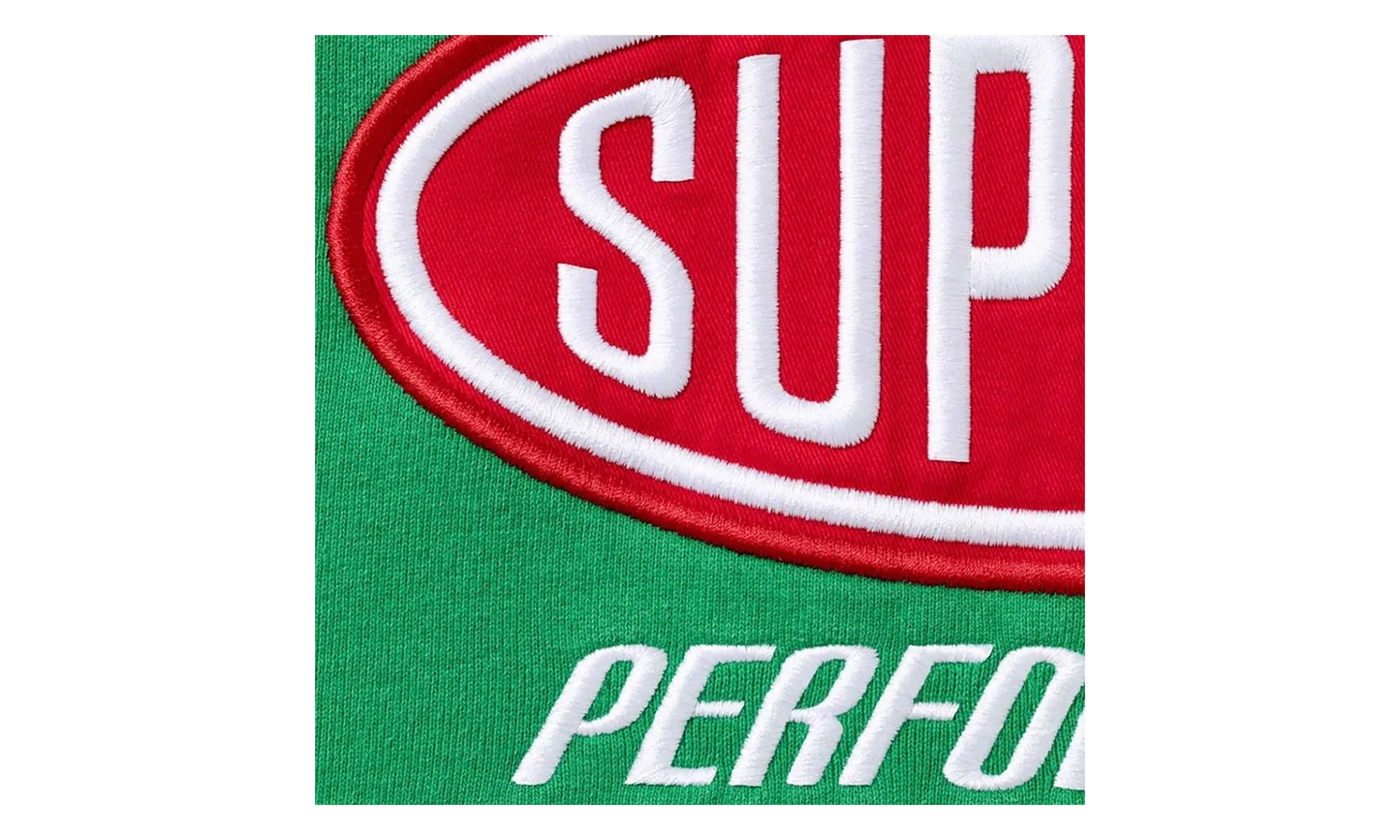 Performance Zip Up Hoodie "SS26 - Green" SU27267