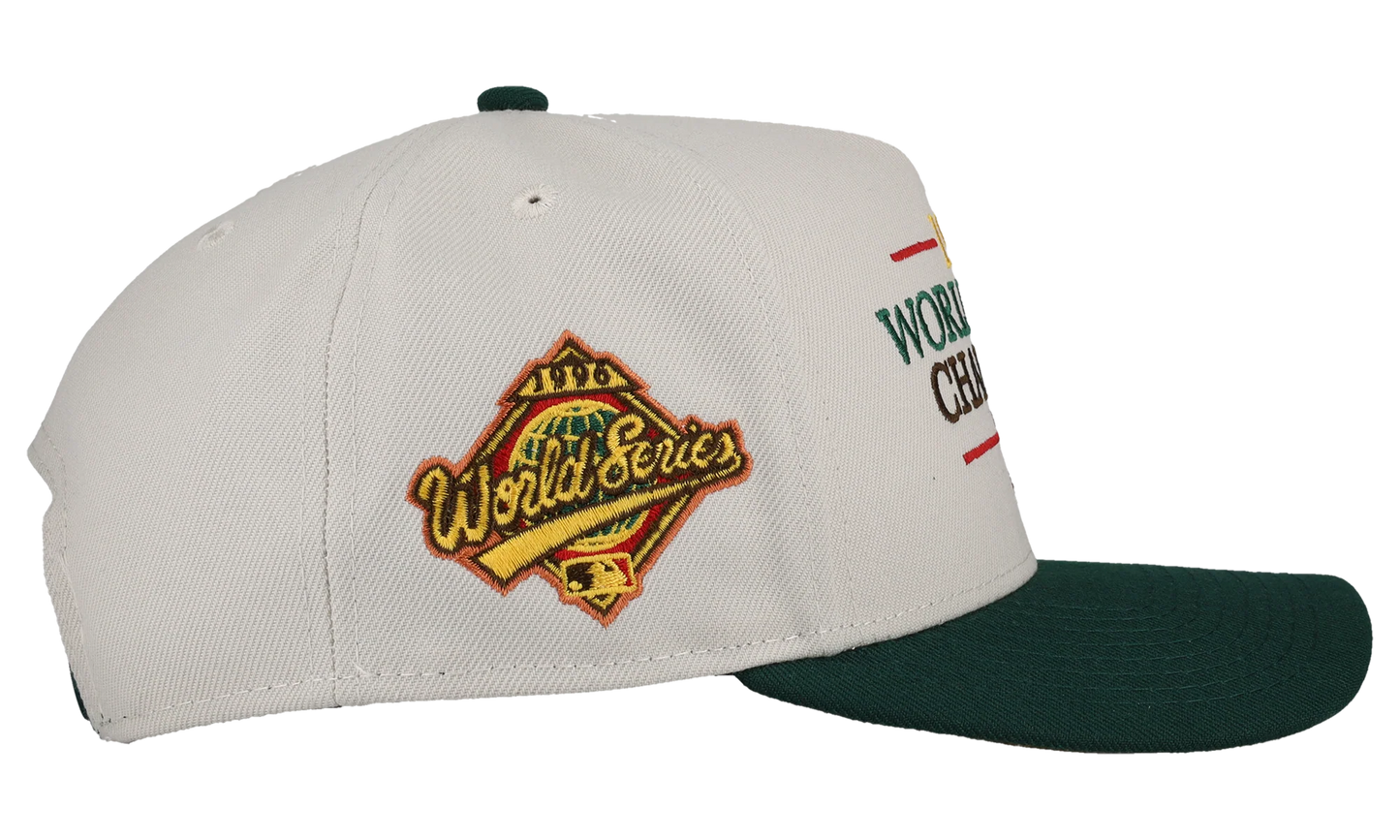 9FIFTY New York Yankees 1996 WS Snapback Hat "Stone / Real Tree Camo" 44252229173436