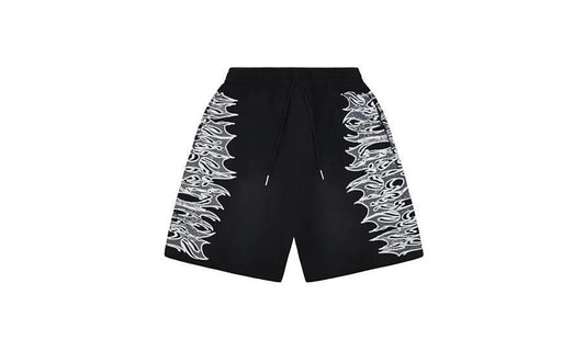 Graphic Sweatshorts "Black" 10062646
