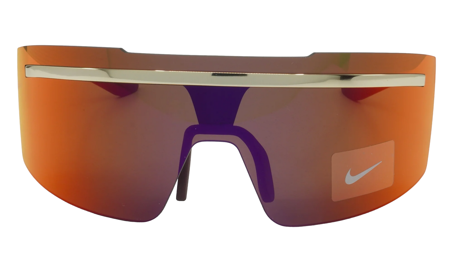 Echo Shield M Sunglasses "Gold / Crimson Mirror" FD1884 750