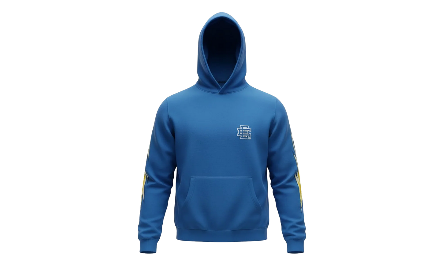 EE HOODIE "Lighting Bolt Blue" EE665