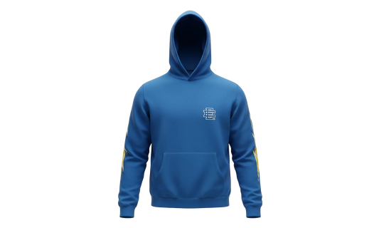 EE HOODIE "Lighting Bolt Blue" EE665