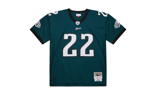 NFL Duce Staley Dark Jersey "2002 Philadelphia Eagles - Green" JY8626 PEAGREN