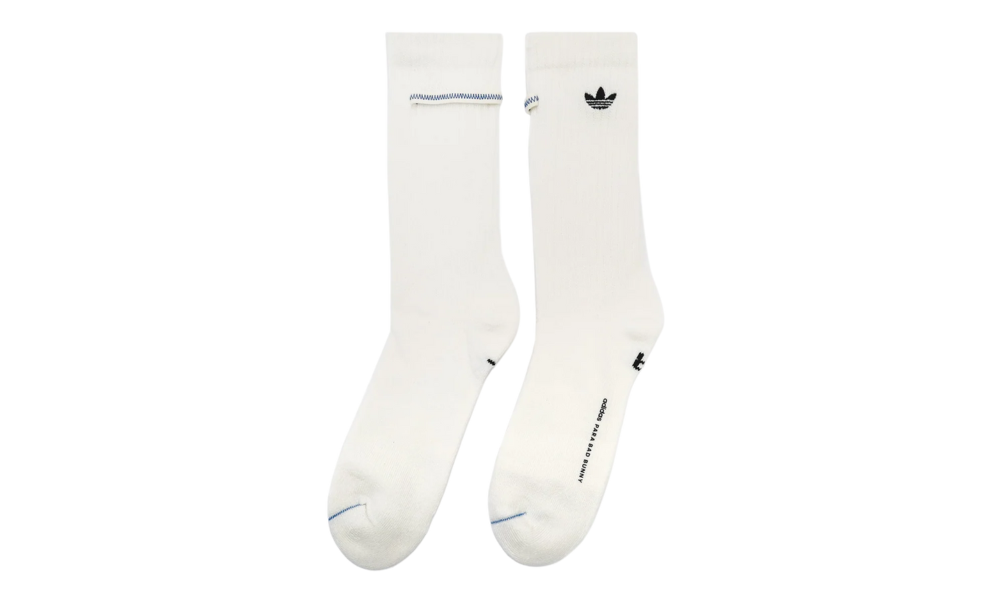 Bad Bunny Socks 3-Pack "Core White" KC3583