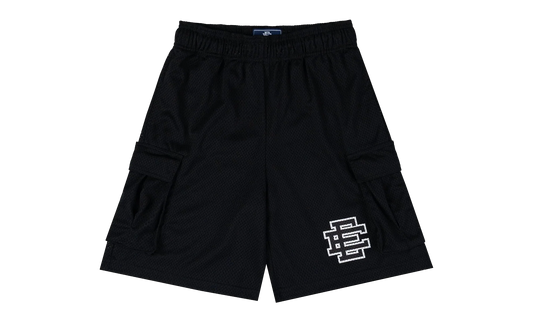 EE Basic Cargo Shorts "Black / White" EE203