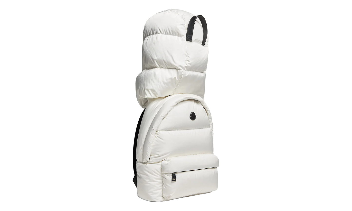 Caradoc Backpack With Hood "White" MON02