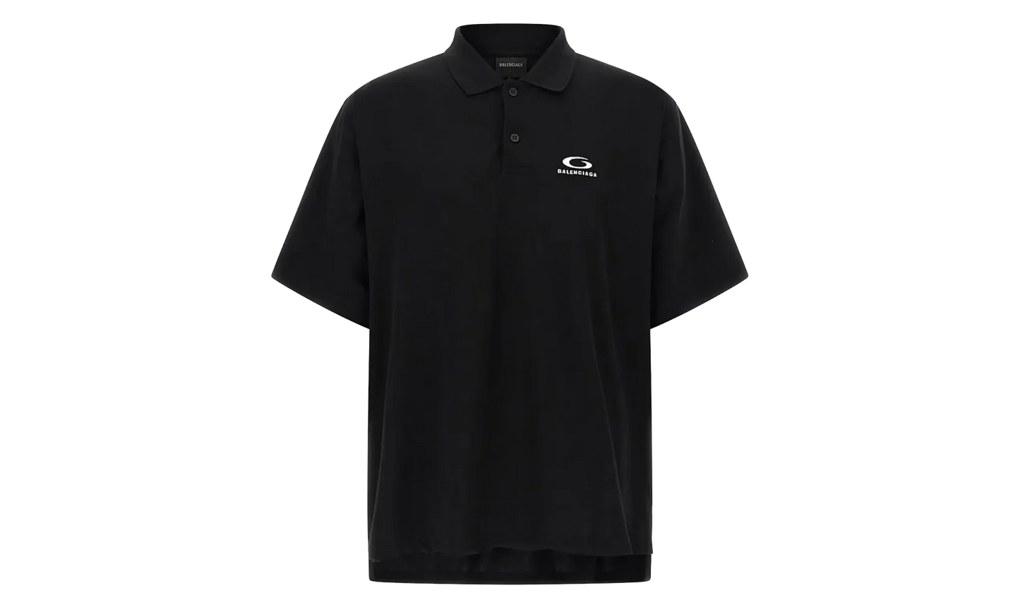 Short-Sleeve Regular Polo T-Shirt "Black" 828531 TTVT8 1000