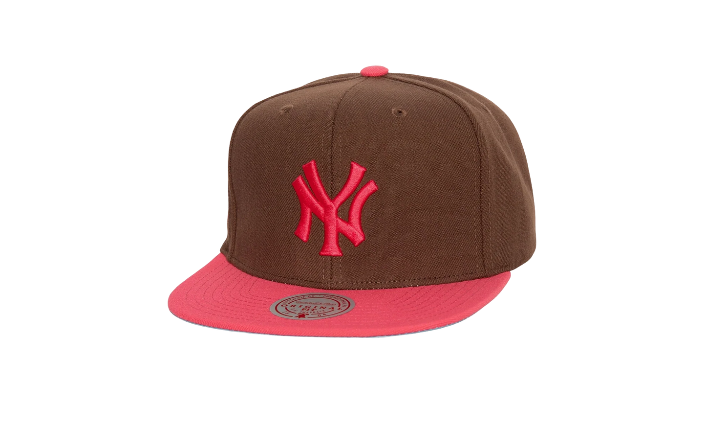 MLB Cooperstown The Damn Snapback Cap "New York Yankees - Brown" HHSS6813 NYYYYPPPBROW