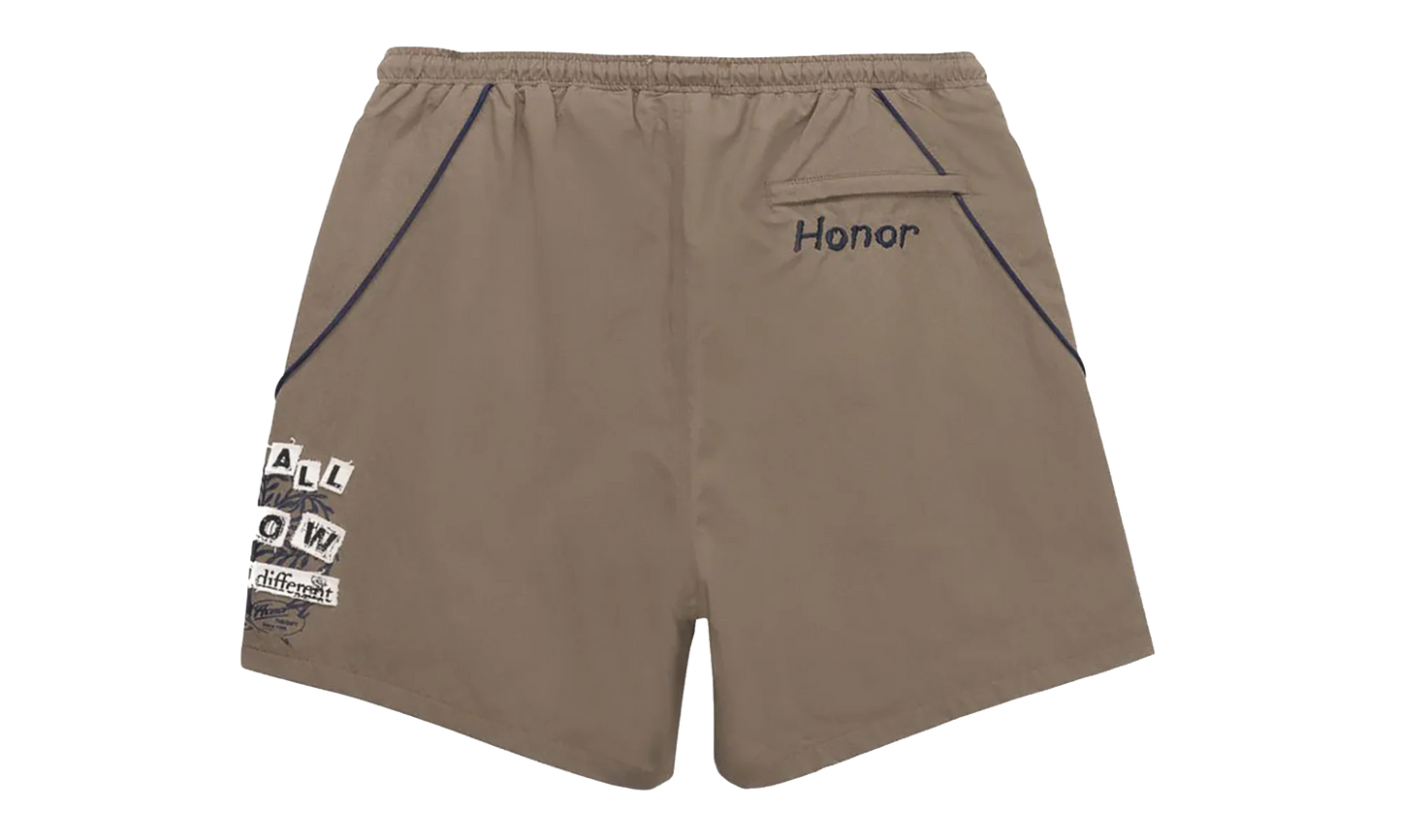 Nylon Growth Track Shorts "Pebble" HTG260129 PBL
