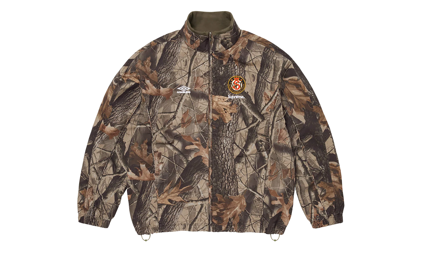 Umbro® Cotton Ripstop Track Jacket "SS26 - Realtree Hardwoods Camo" SU27024