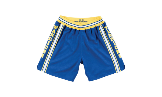 NBA Authentic Road Shorts "1981-82 Golden State Warriors - Blue" ASHRGS18038 GSWROYA81
