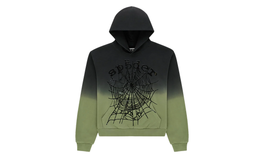 OG Web Ombre Hoodie "Green" SP5der355
