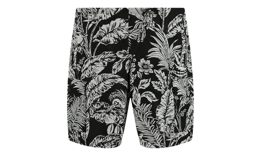 Jungle Parrots Swimshort "Black / Off White" PMFA005S22FAB0011001