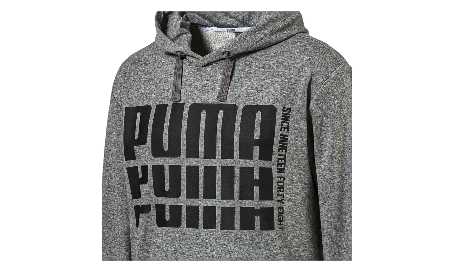 Rebel Bold Hoodie "Gray" 853390 03